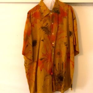 Ermenegildo  Zegna. Mens linen shirt. XL.